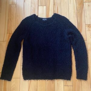 Buffalo Black Fuzzy Sweater